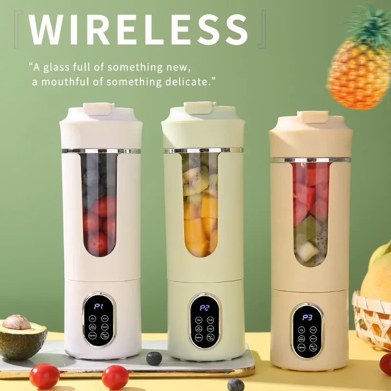 HOMEFISH Portable Rechargeable Juice Blender