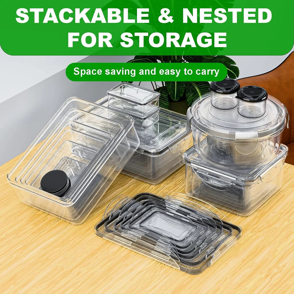 Airtight Plastic Food Storage Set
