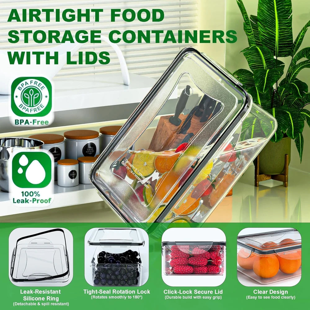 Airtight Plastic Food Storage Set